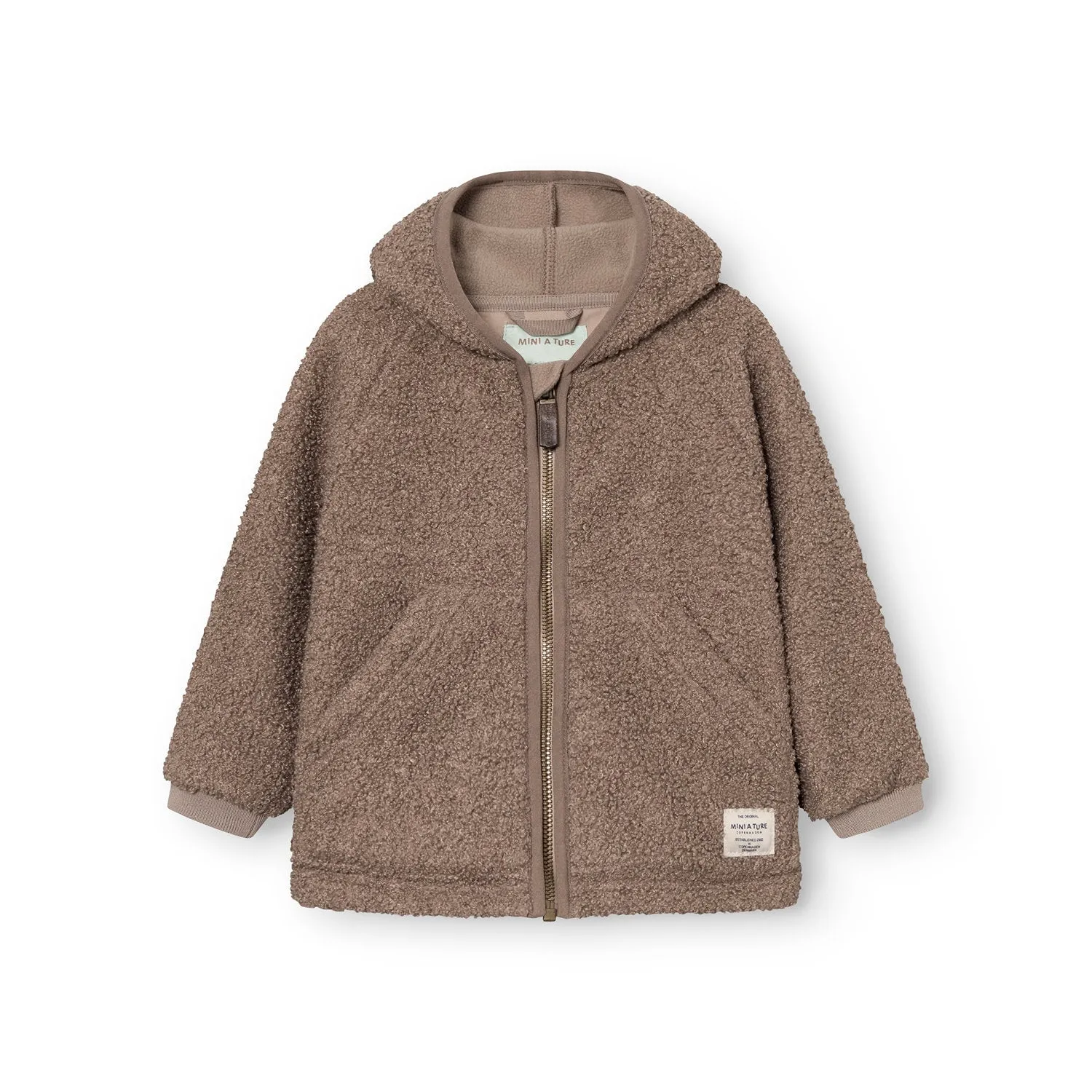 MINI A TURE Matliff teddyfleece jakke