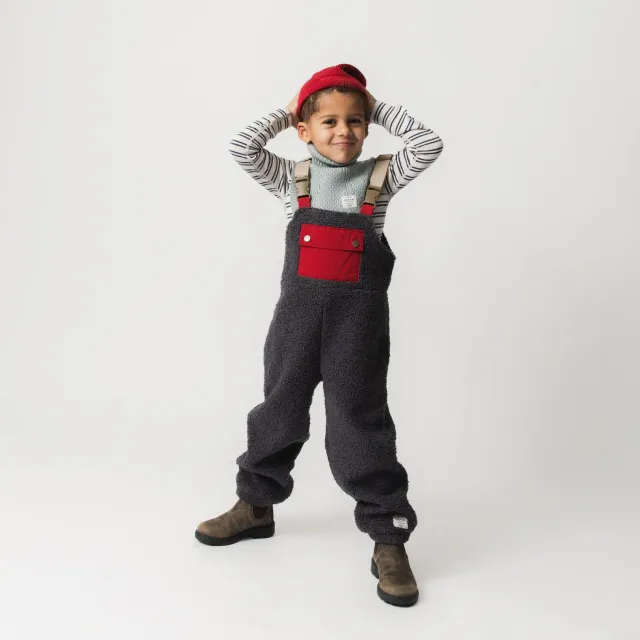 MINI A TURE MATAULON teddyfleece bukser seler blå