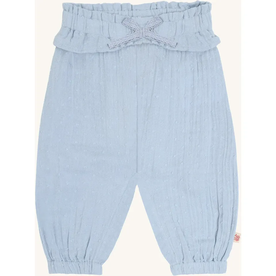 Hust & Claire Trine bukser Zen Blue bomuld