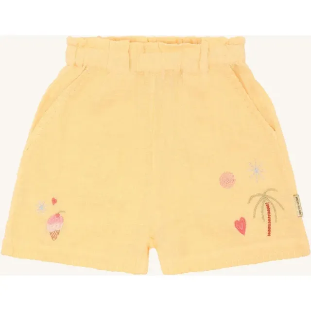 Hust & Claire Helena Dobby shorts Nectar bomuld