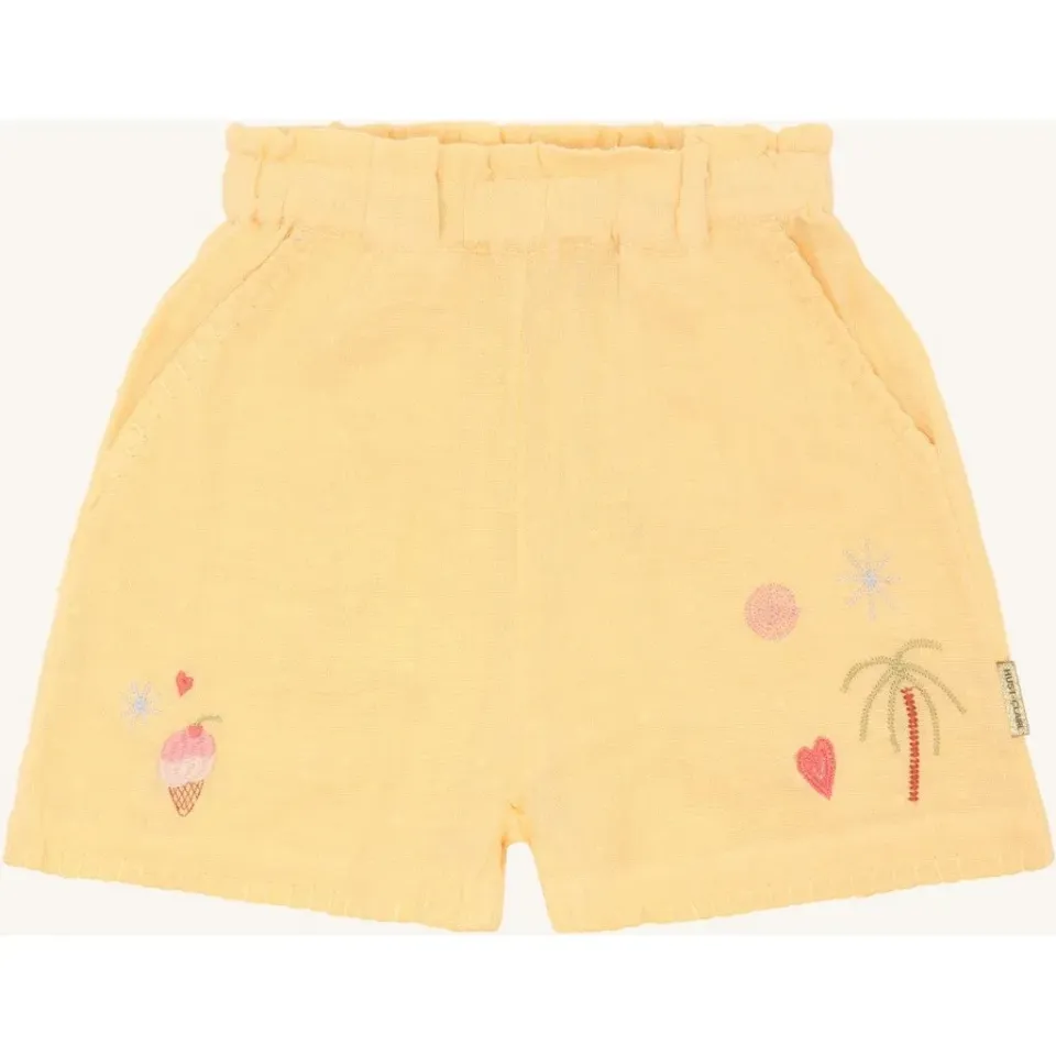 Hust & Claire Helena Dobby shorts Nectar bomuld