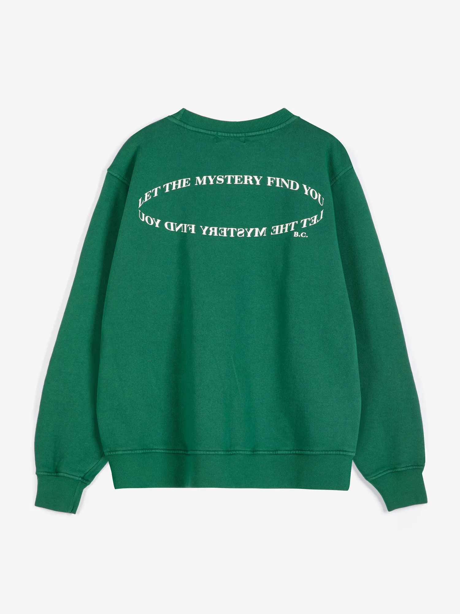 Bobo Choses Mystery BC sweatshirt grøn økologisk bomuld