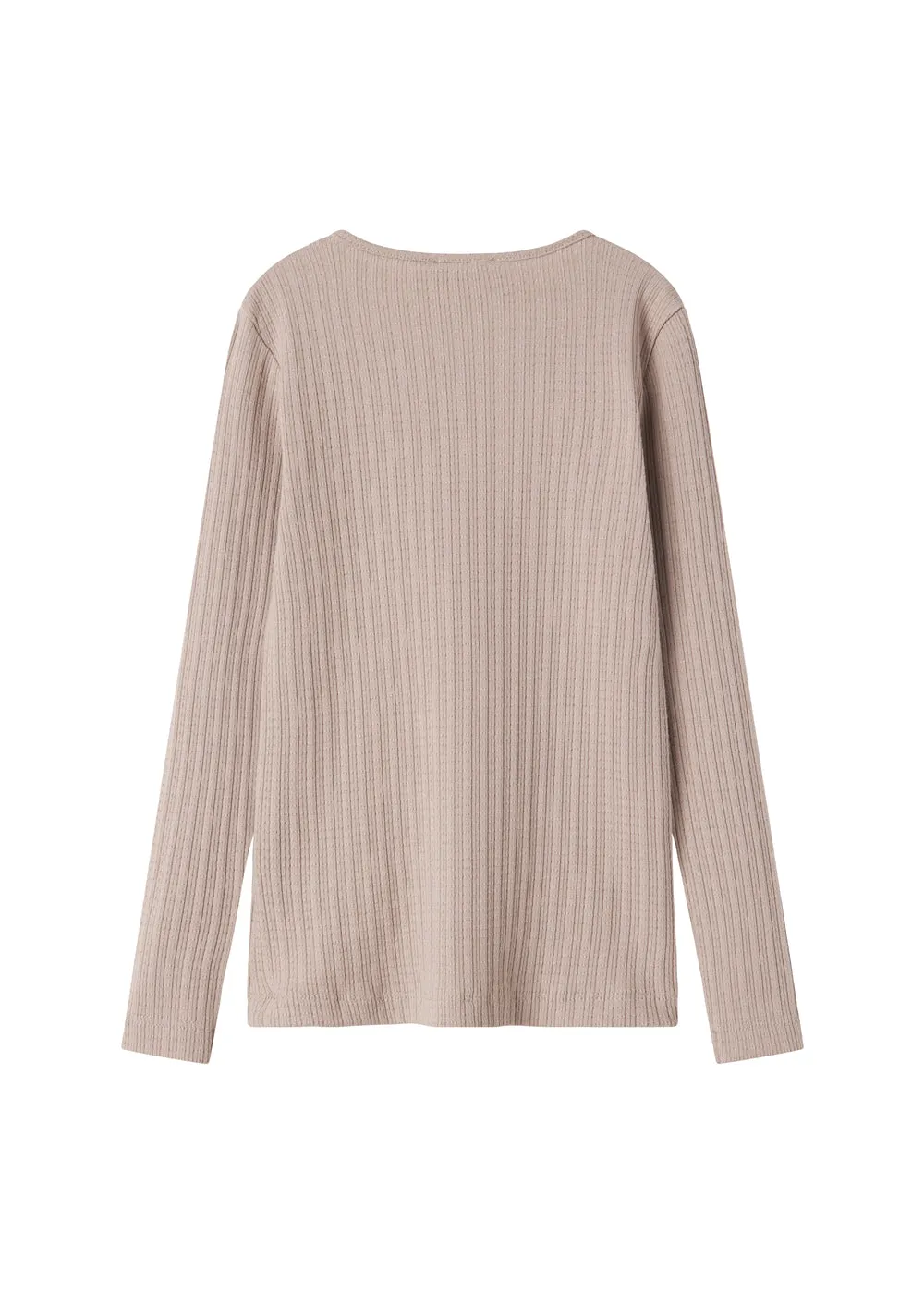 MarMar Tamra t-shirt Soft Beige langærmet modal