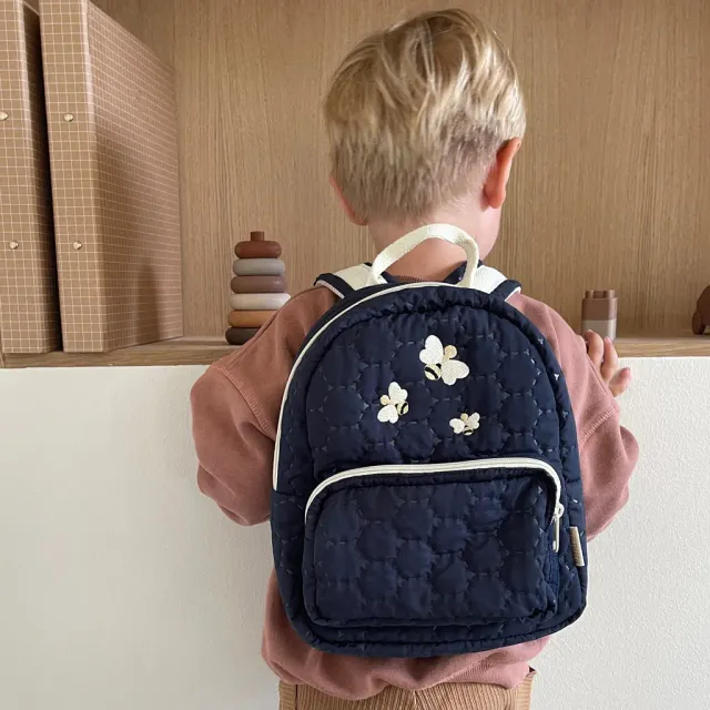 nuuroo Nikki rygsæk Black Iris genanvendt polyester