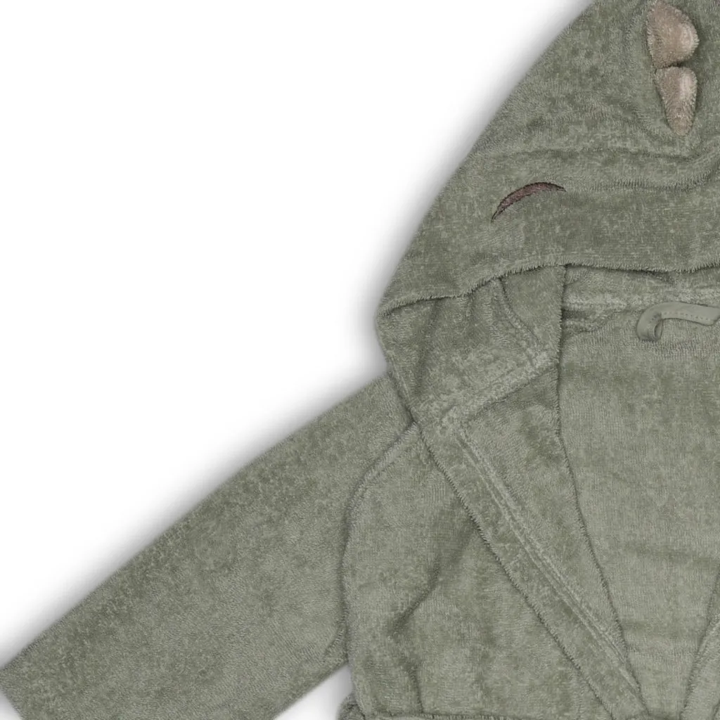 nuuroo Achaia badekåbe Light Green Dino økologisk