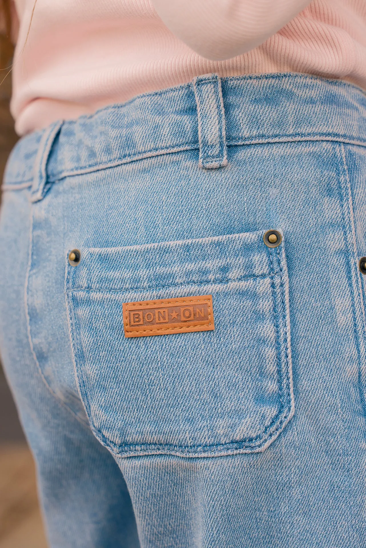 Bonton Marlow Bleached jeans 2A bla denim
