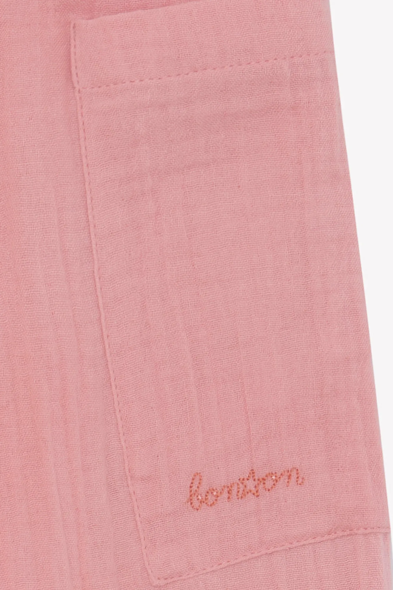 Bonton Lauren bukser rosa bomuld 3A-12A