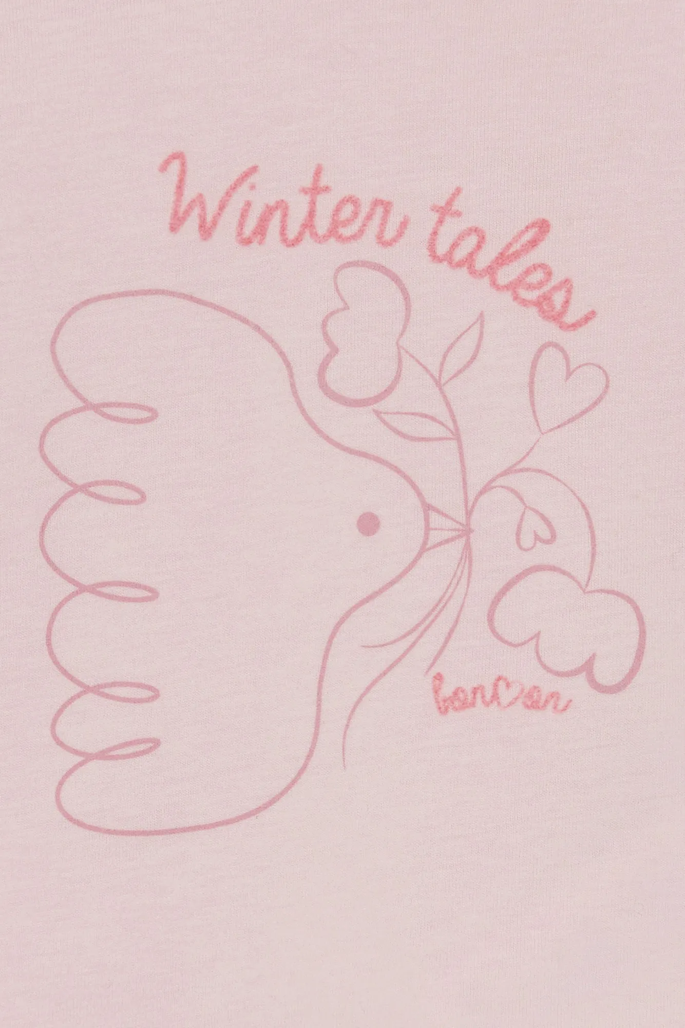 Bonton Taxi Winter Rose Blossom t-shirt