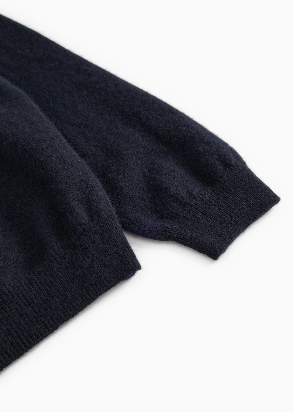 MarMar Teno Polo kashmir Indigo bluse
