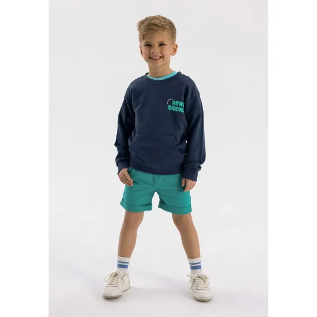 Minoti 42502 sweatshirt navy til drenge
