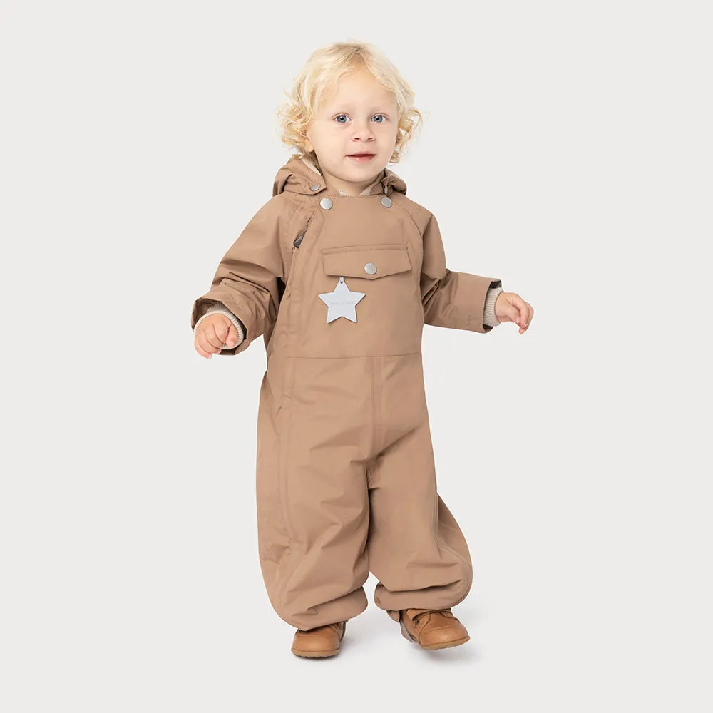 MINI A TURE MATWISTO heldragt brun fleece 4 år