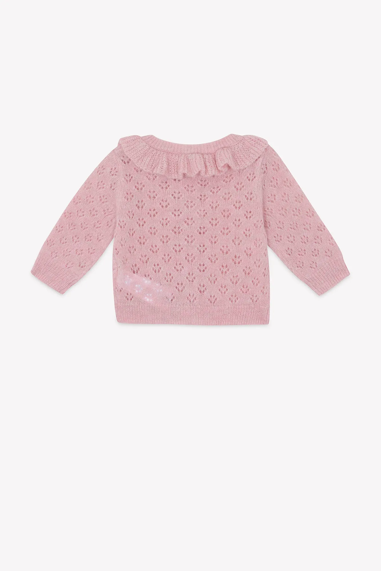 Bonton Corolle vest Rose Blossom hulmønster baby