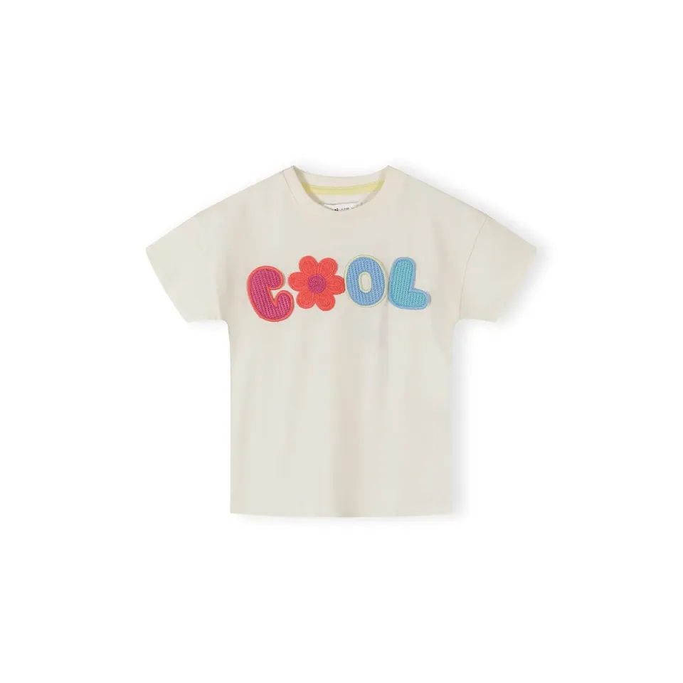 Minoti 44678 t-shirt creme COOL bomuldsjersey