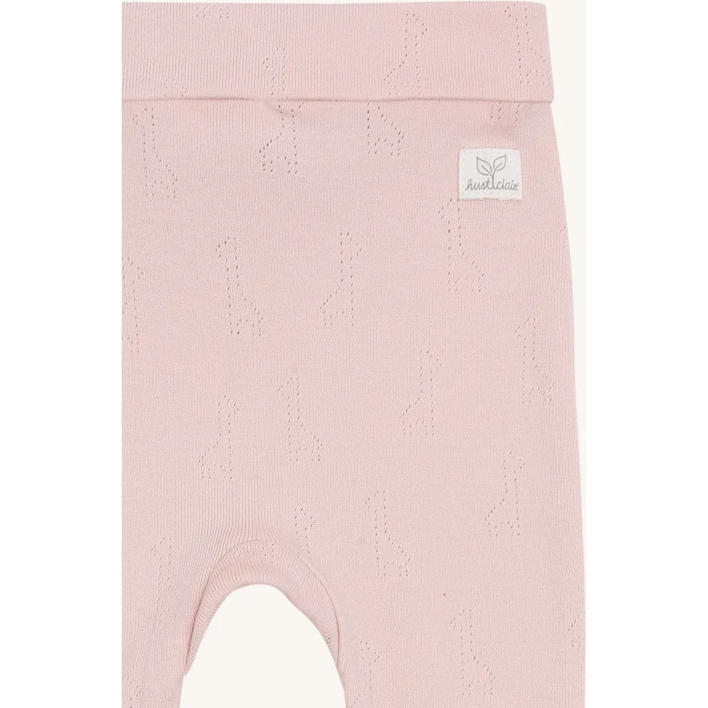 Hust & Claire HCLas leggings Peach Dust økologisk