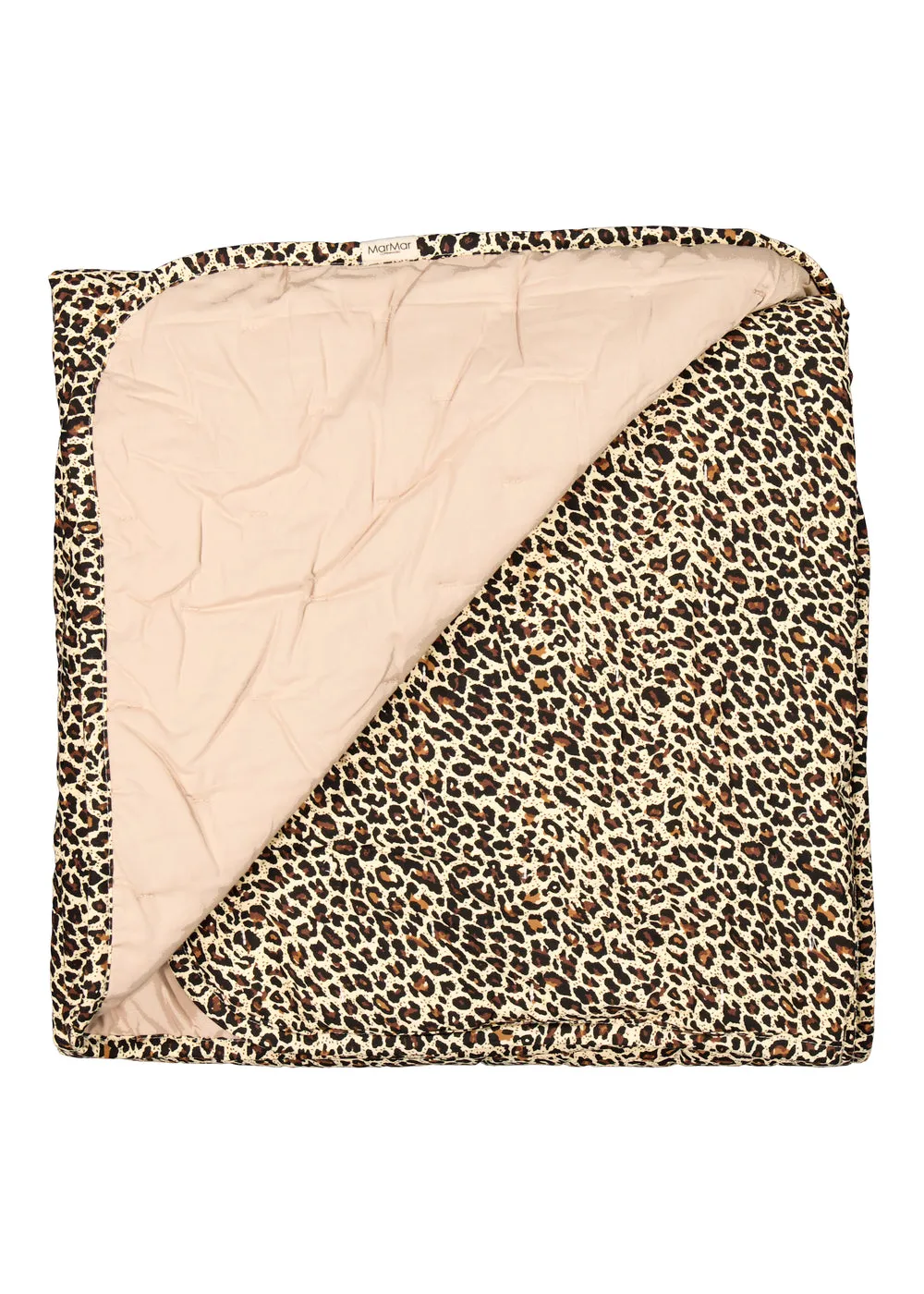 MarMar Copenhagen Alida Quilt Baby Tæppe Brown Leo 120