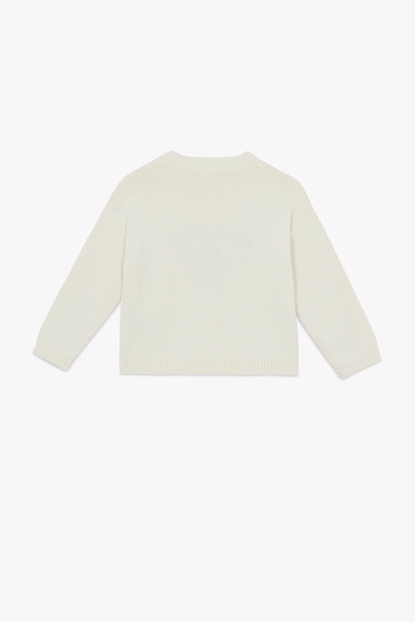 Bonton Lovely Bangbang sweater beige bomuld