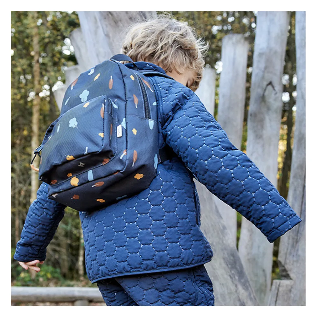 nuuroo Victor junior rygsæk Asphalt genanvendt polyester