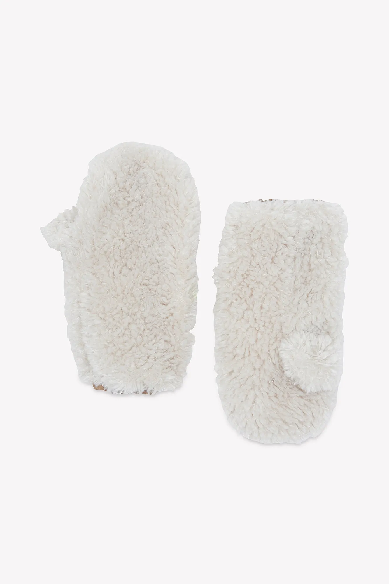 Bonton Moon Sherpa Mouton luffer hvid varm