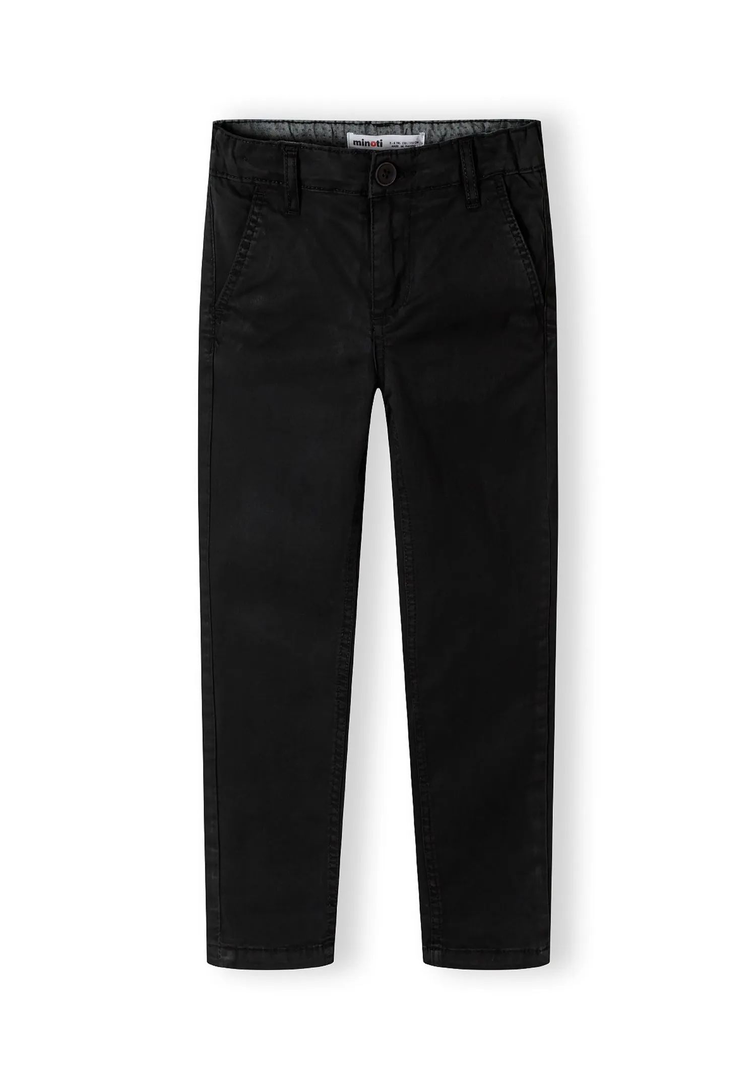 Minoti 43801 Chino til drenge sort bomuld
