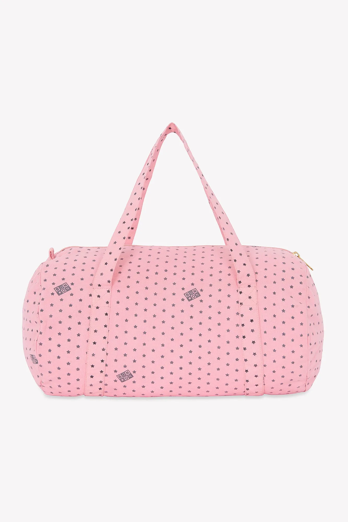 Bonton bowlingtaske rose bomuld stjerner