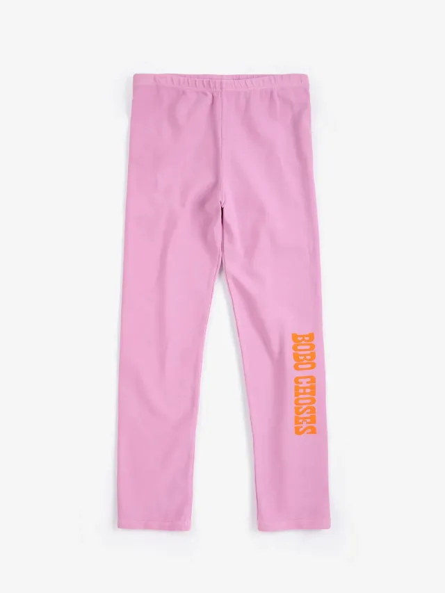 Bobo Choses Pop leggings 2-3Y lyserød bomuld