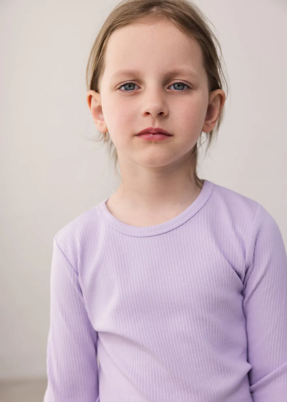MarMar Plain Tee LS t-shirt Lilacs modal