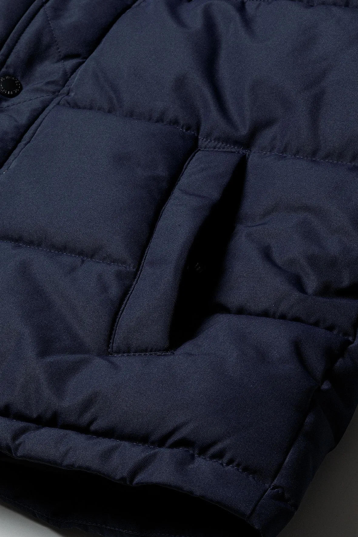 Minoti dynejakke herre marineblå polyester