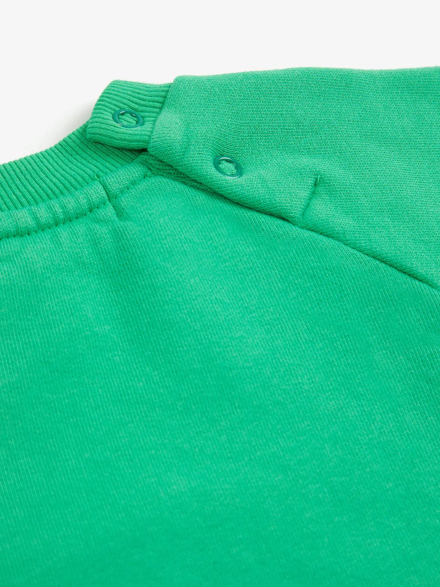 Bobo Choses Long Pinky Puff sweattrøje grøn økologisk