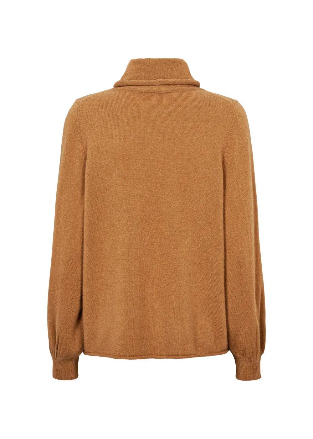MarMar Tadin W kashmirbluse Almond rullekrave