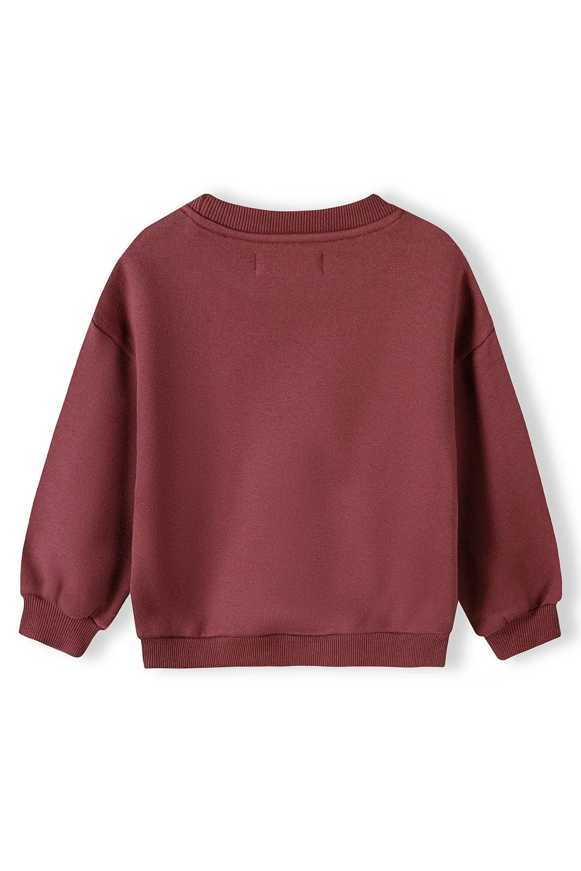 Minoti 39731 sweatshirt mauve London pige bomuld