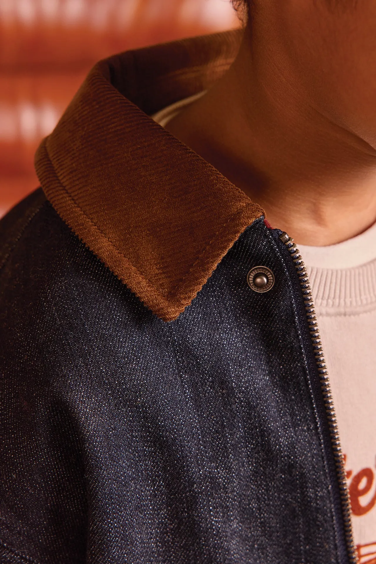 Bonton Peter Denim Brut denimjakke rå denim