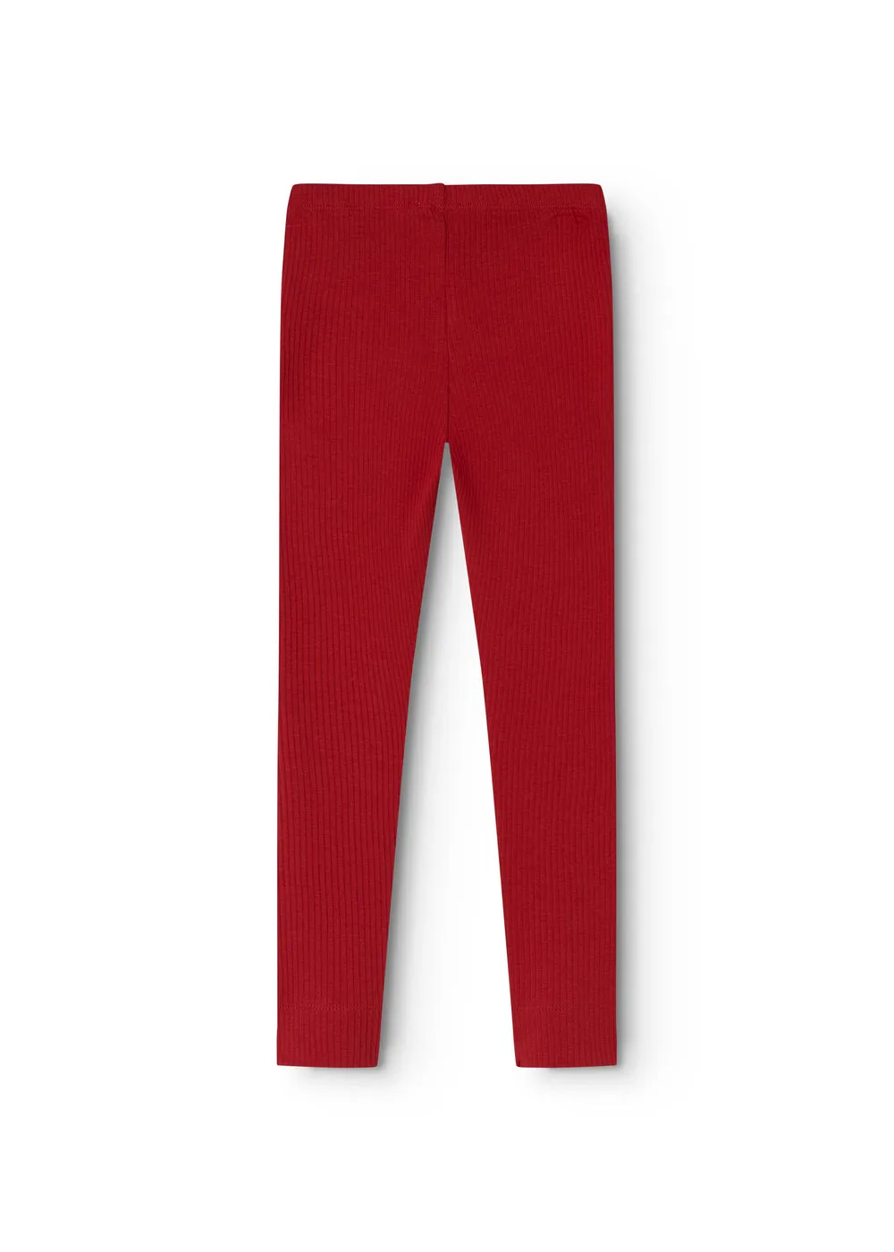 MarMar Leg leggings Cherry rib økologisk bomuld
