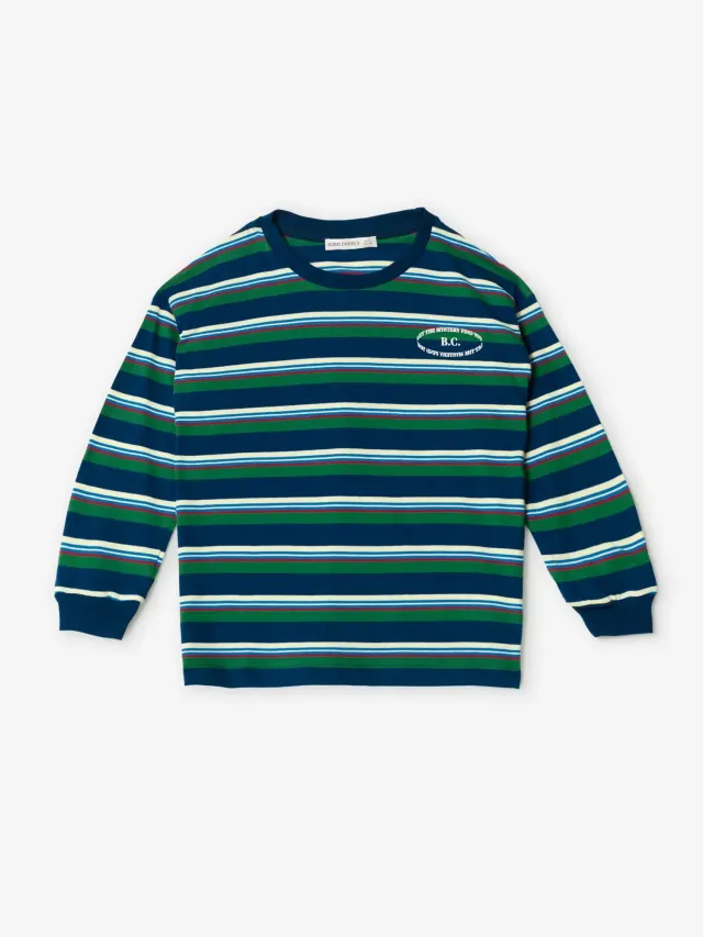 Bobo Choses Mystery BC stribet T-shirt flerfarvet bomuld
