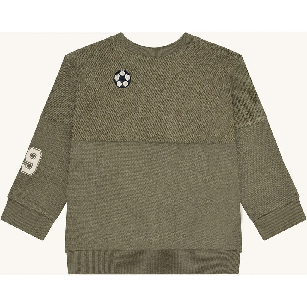 Hust & Claire HCSejer Cross Terry sweatshirt Turtle økologisk