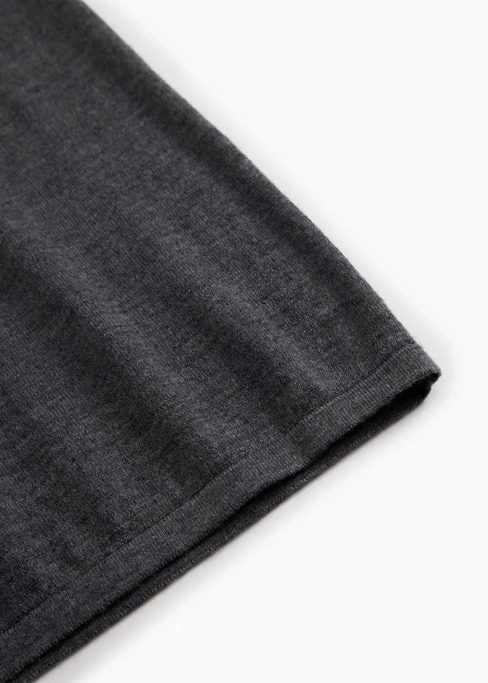 MarMar Tanne W bluse Dark Grey Melange merinould