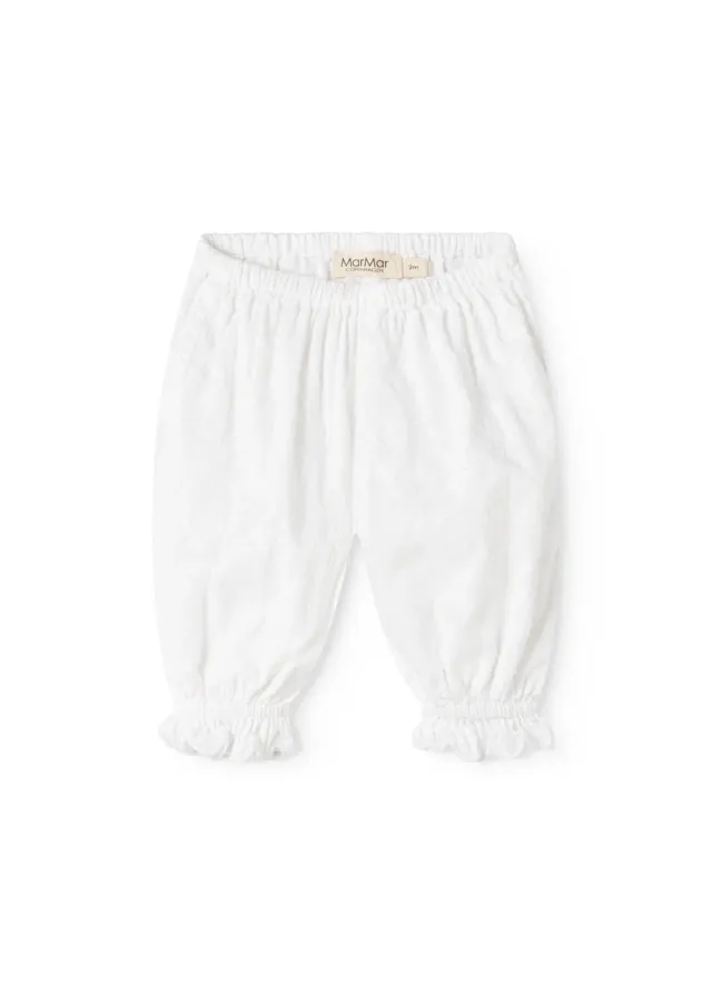MarMar Pus bukser White bomuld jacquard