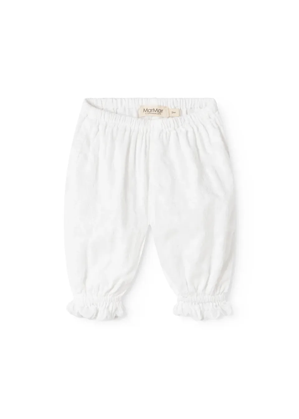 MarMar Pus bukser White bomuld jacquard