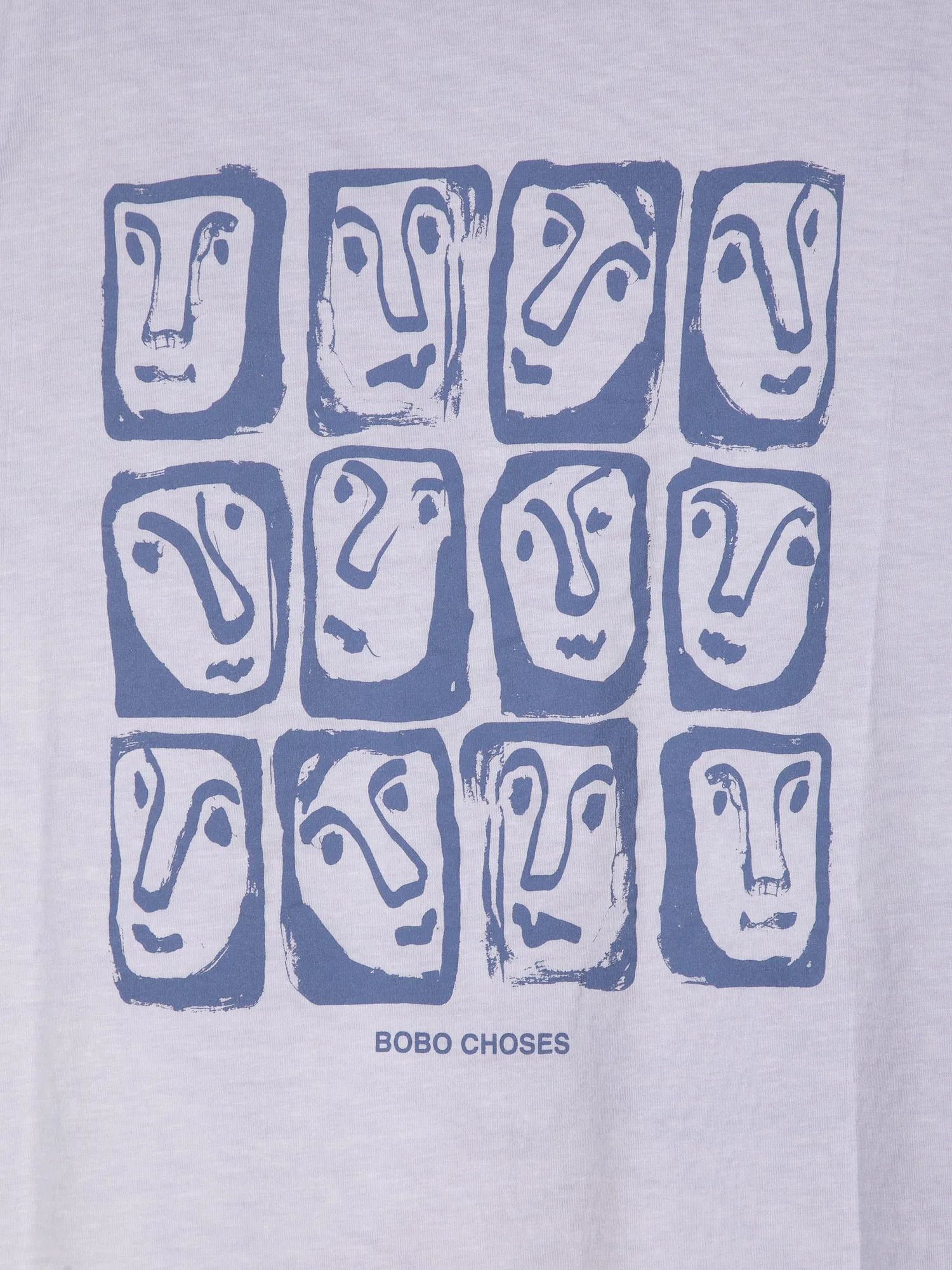 Bobo Choses Monster Moodboard oversize T-shirt lavendel XS