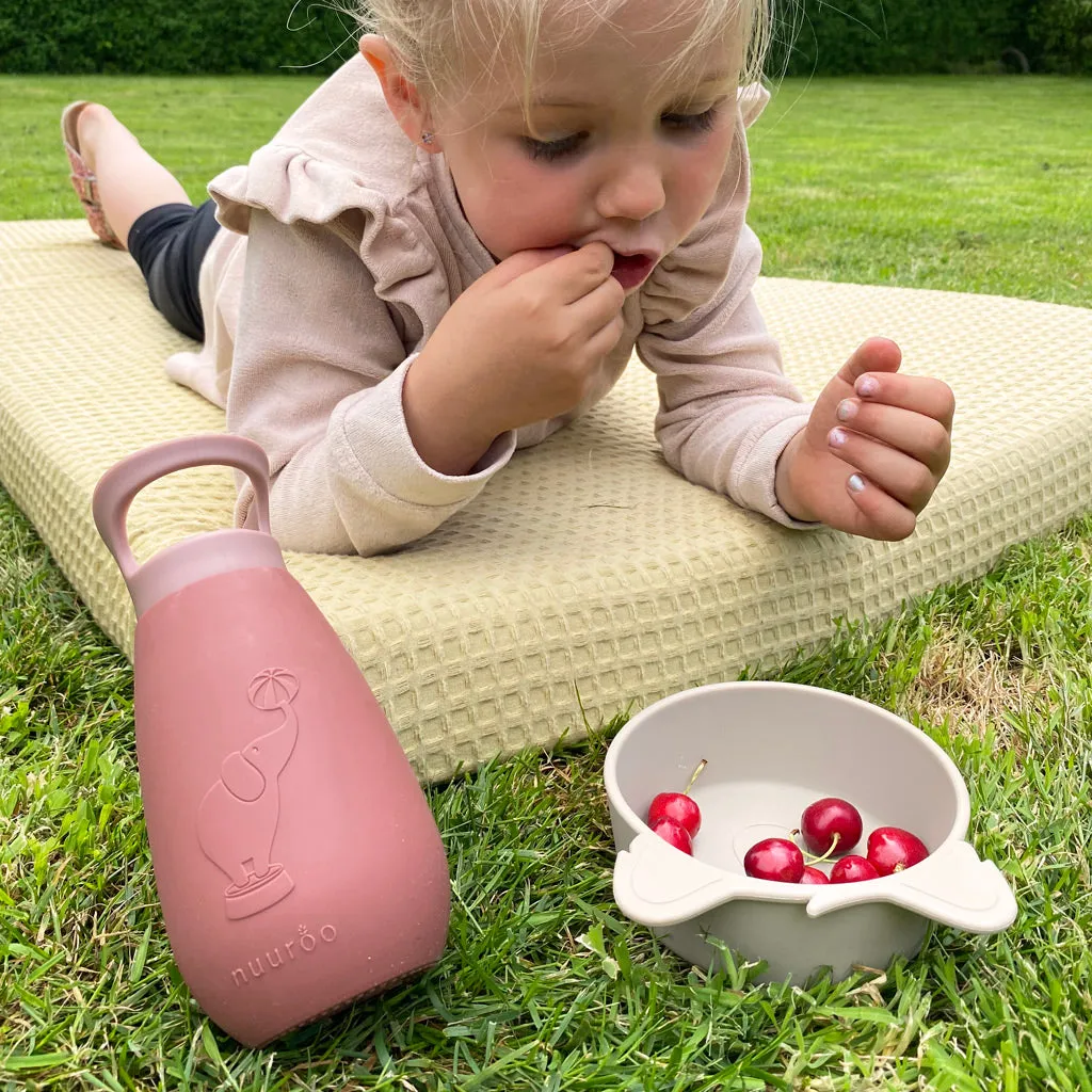nuuroo Pax drikkeflaske 350 ml Mahogany silikone