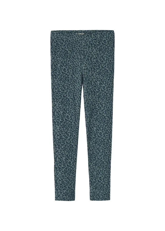 MarMar Leo Leg leggings Dusty Green Leo leopard