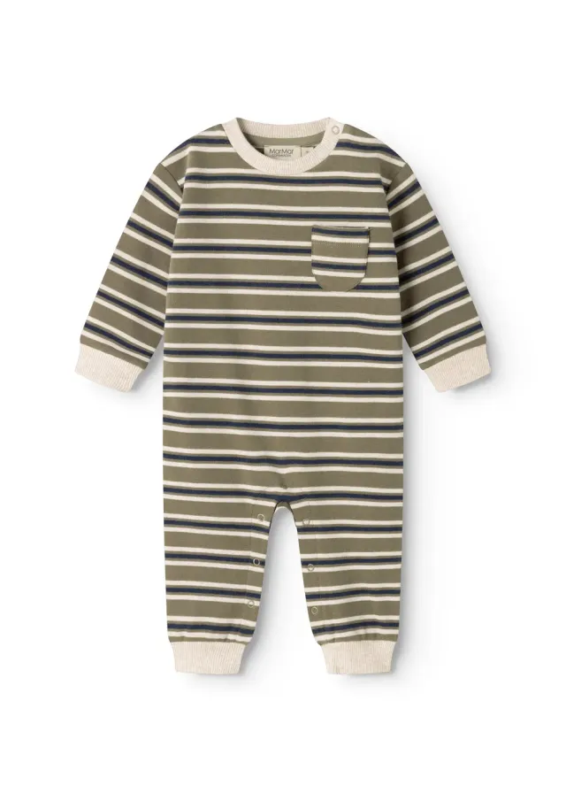 MarMar Ralle heldragt Seaweed Stripe modal str. 80