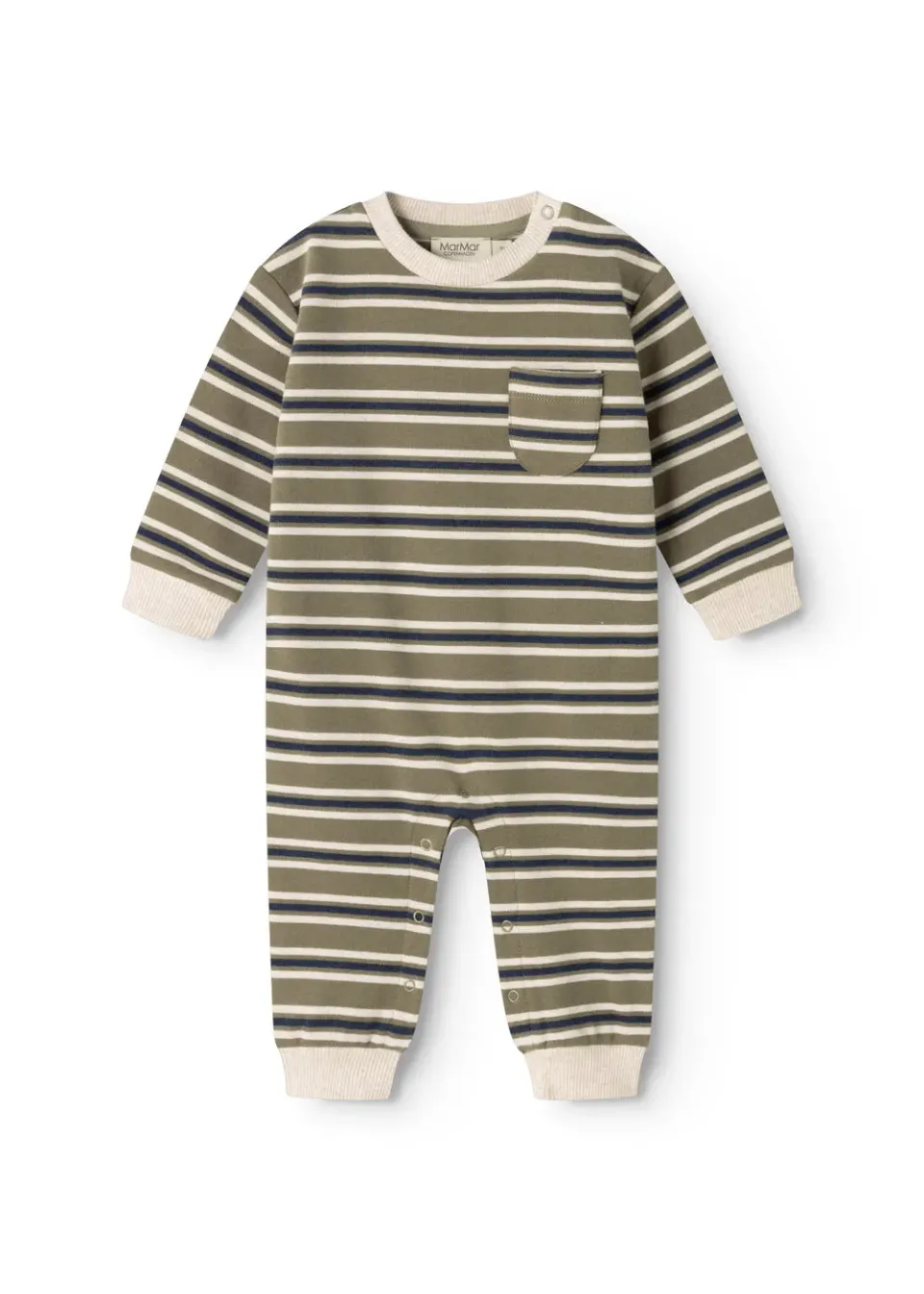 MarMar Ralle heldragt Seaweed Stripe modal str. 80
