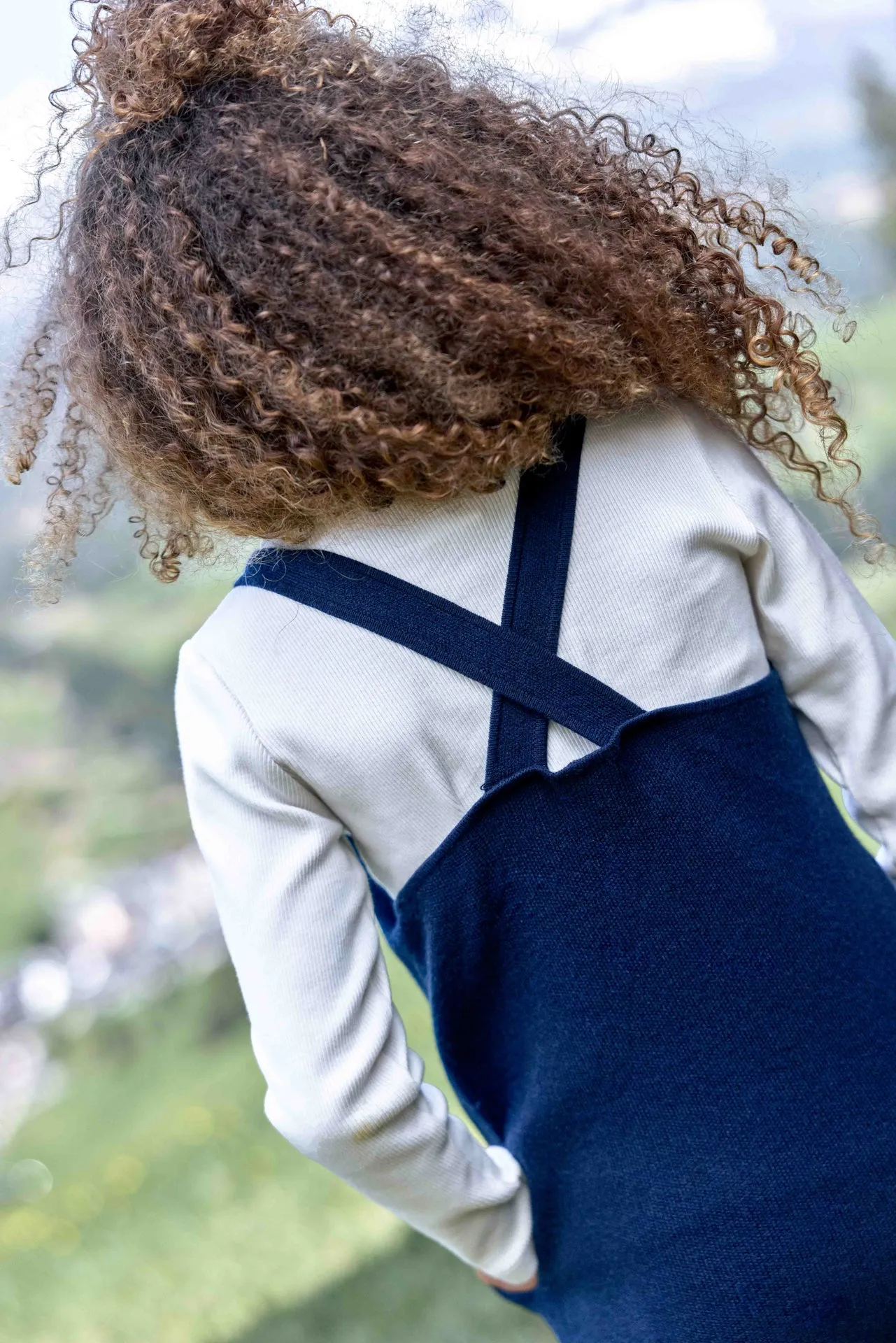 Bonton Miko kjole denim blå brut 2A-14A