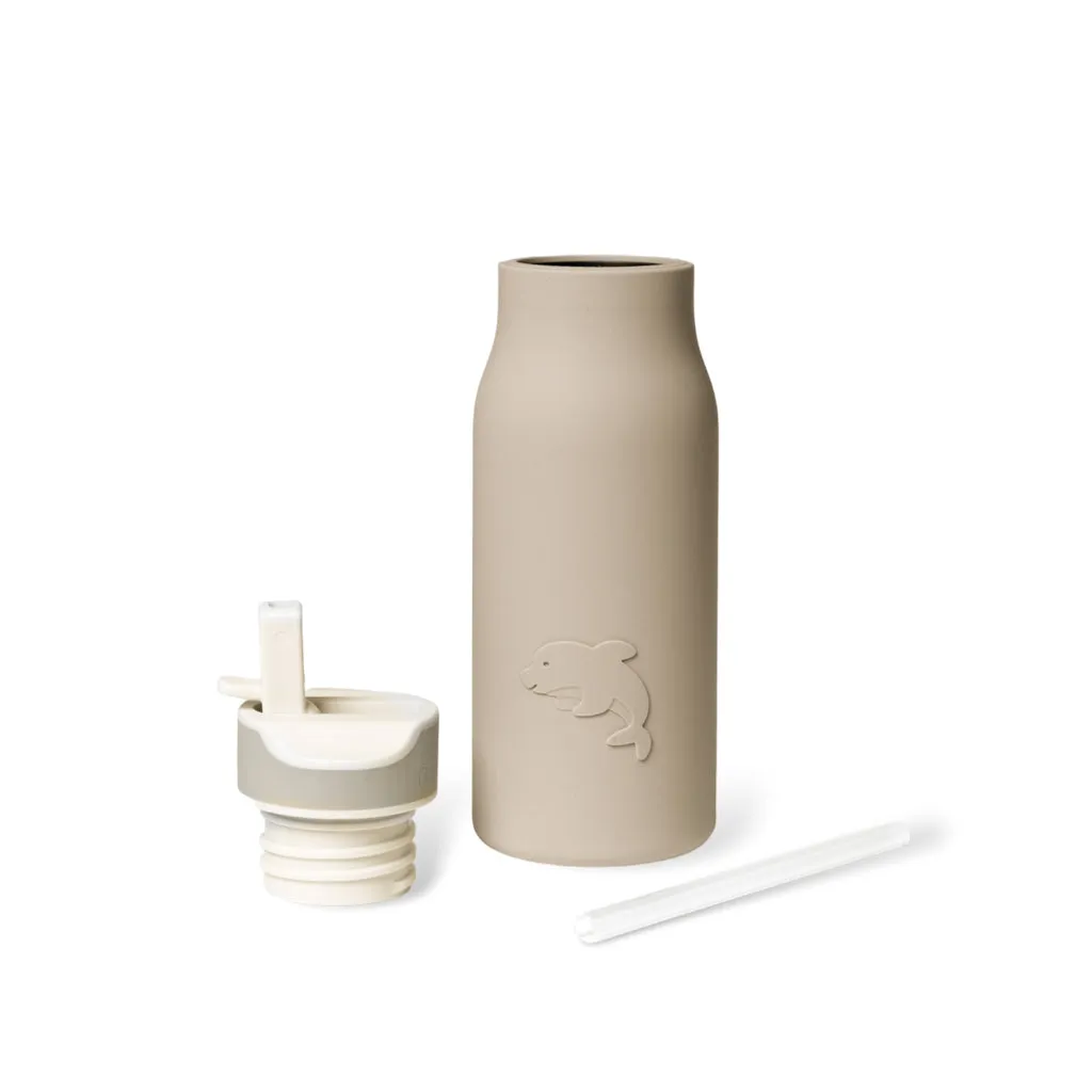 nuuroo Lau drikkedunk 400 ml cobblestone silikone