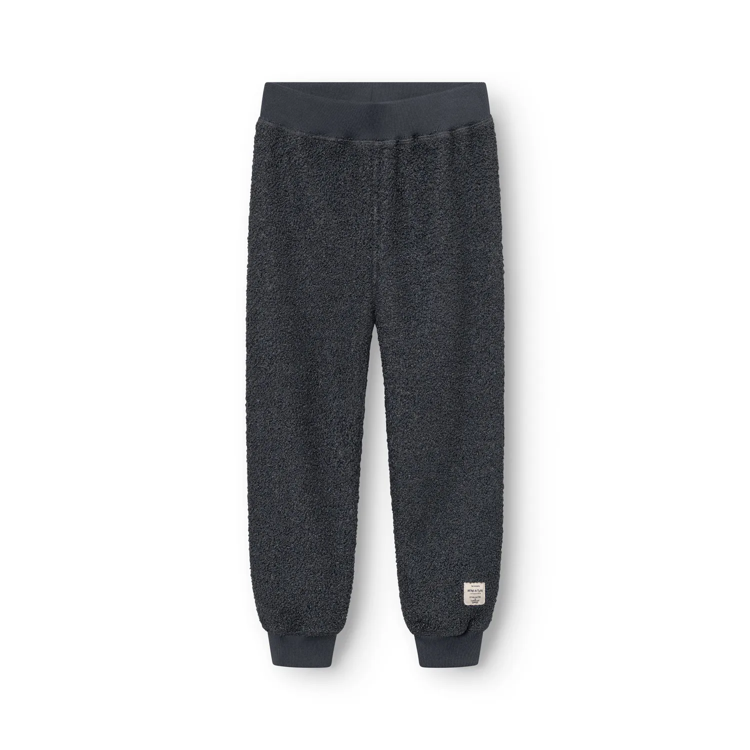 MINI A TURE Matvalur teddyfleece bukser forged iron blue