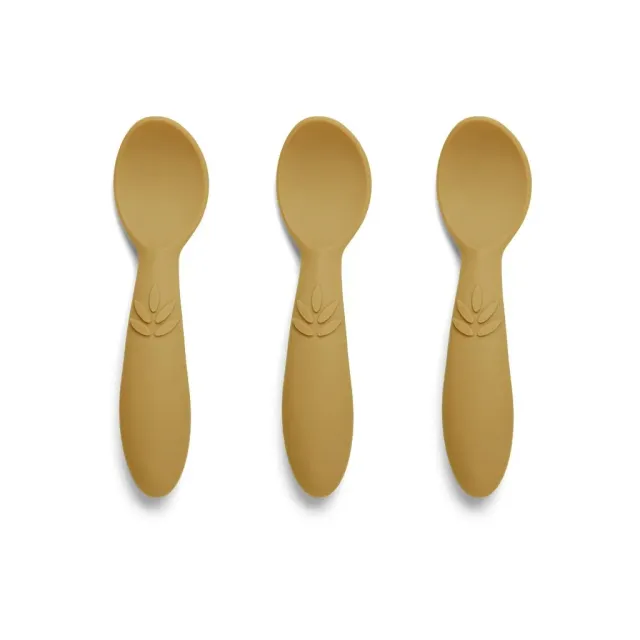 nuuroo Ella skeer 3-pak dusty yellow silikone
