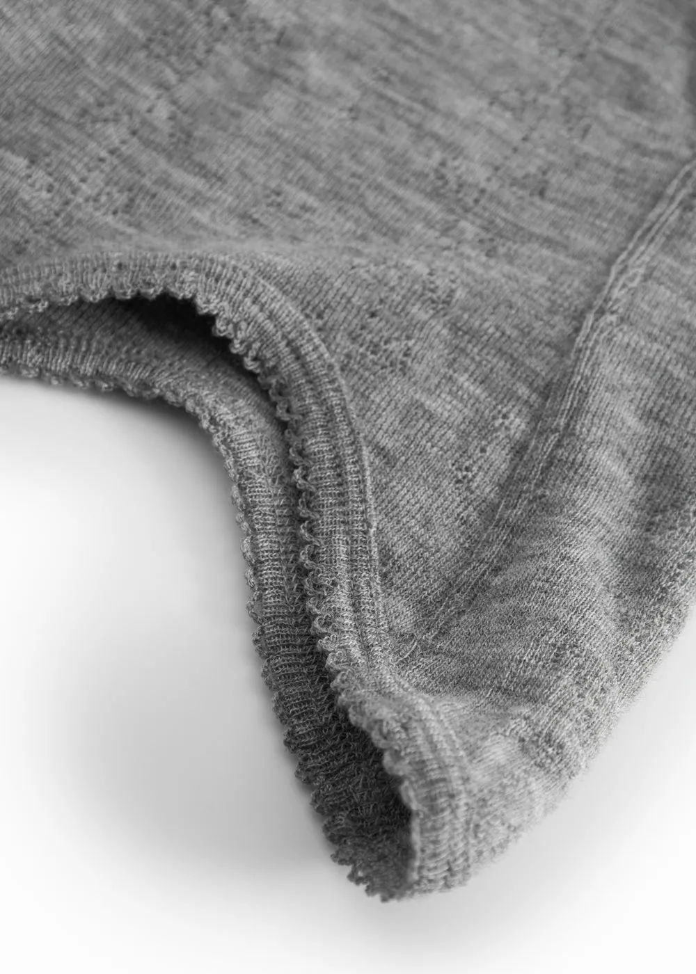 MarMar Balaclava Elefanthue Grey Melange uld