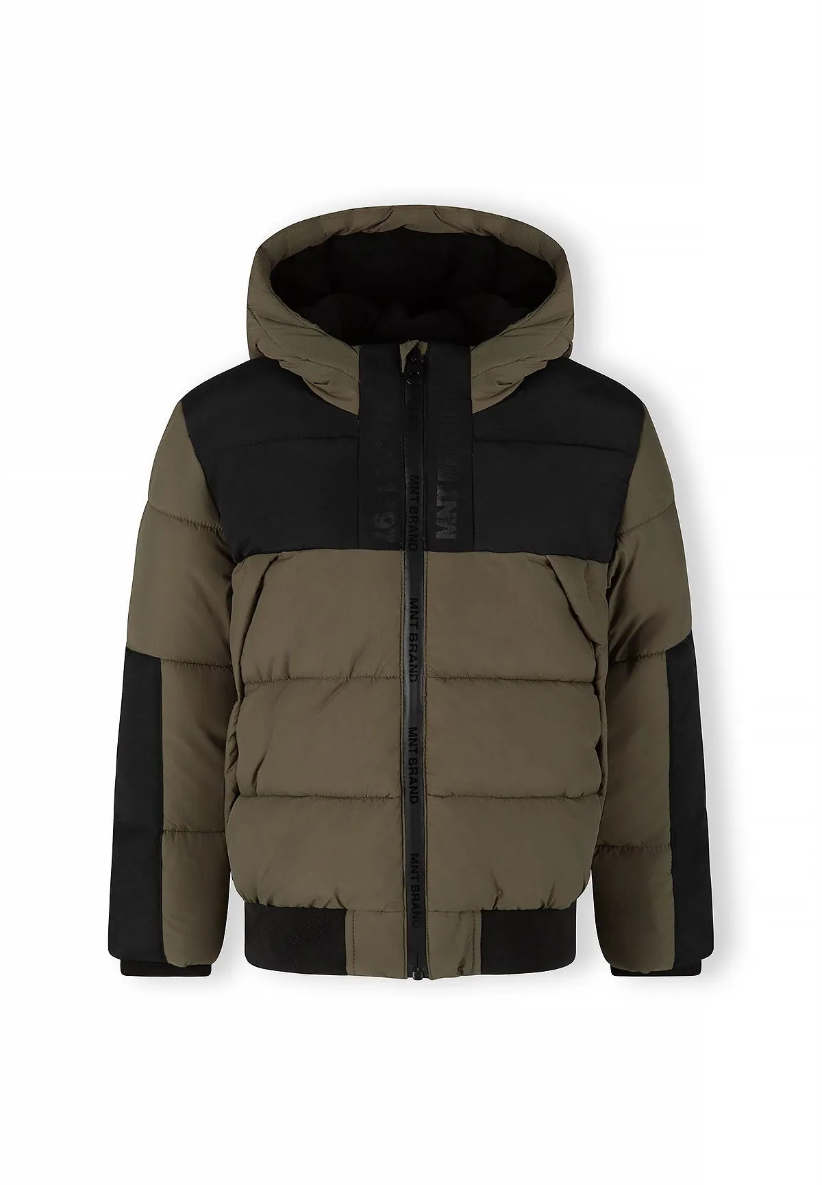 Minoti 45236 vatteret jakke khaki drenge