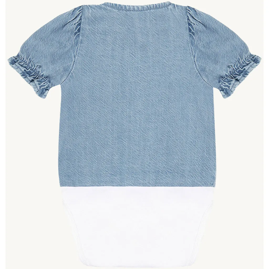 Hust & Claire Bea Denim body Blue Denim Tencel