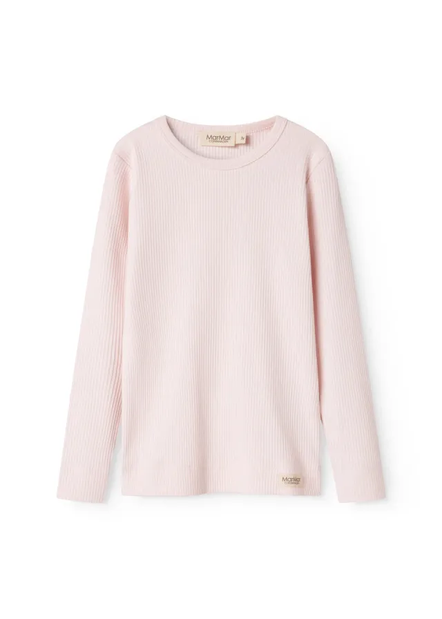 MarMar Plain Tee LS langærmet T-shirt Rosa modal
